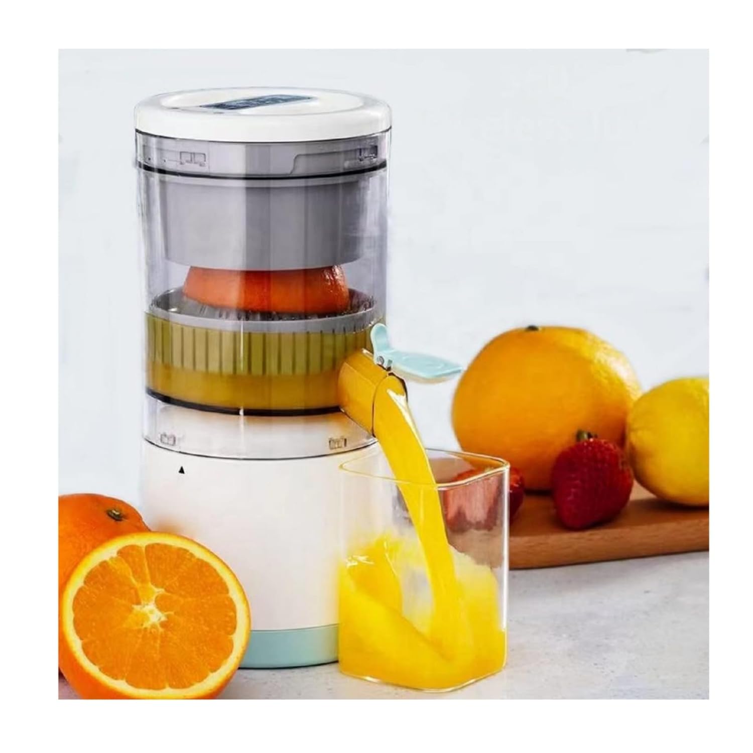 Portable USB Mini Electric Rechargeable Blender Fruit Fresh Juice Lemon Maker