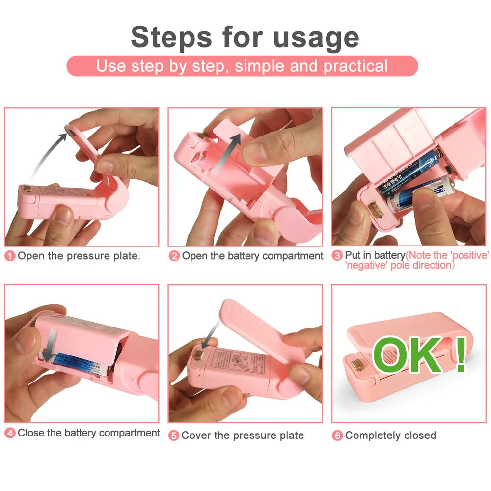 Portable Heat Sealer Mini Sealing Machine